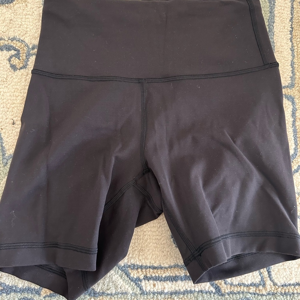 Lululemon Athletica Black Bike Shorts